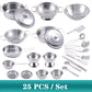Mini Kitchen Utensils Toy Set for Kids – Stainless Steel Pretend Play Cooking Set for Girls & Boys