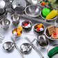 Mini Kitchen Utensils Toy Set for Kids – Stainless Steel Pretend Play Cooking Set for Girls & Boys