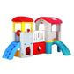 Kids Indoor & Outdoor Play Center | Durable Playhouse with Slide & Activity Zone (300×178×170 cm) - Adenzo Comfies