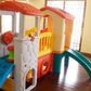 Kids Indoor & Outdoor Play Center | Durable Playhouse with Slide & Activity Zone (300×178×170 cm) - Adenzo Comfies