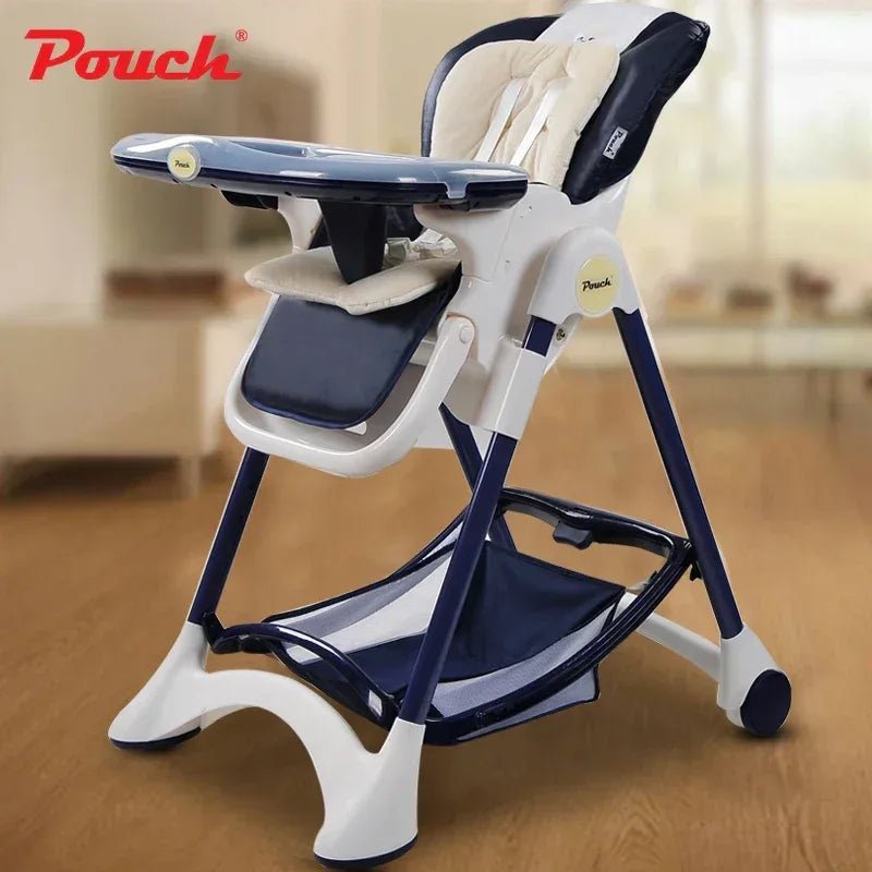 Pouch Baby Dining Chair Multi - functional Baby Highchair Foldable Portable Dining Table and Chair Baby Feeding Chair Safety Seat - Adenzo Comfies