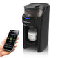 Baby Brezza Formula Pro Advanced WiFi Formula Dispenser - Automatically Mix a Warm Formula Bottle from Your Phone Instantly – Easily Make Bottle with Automatic Powder Blending Machine, Black