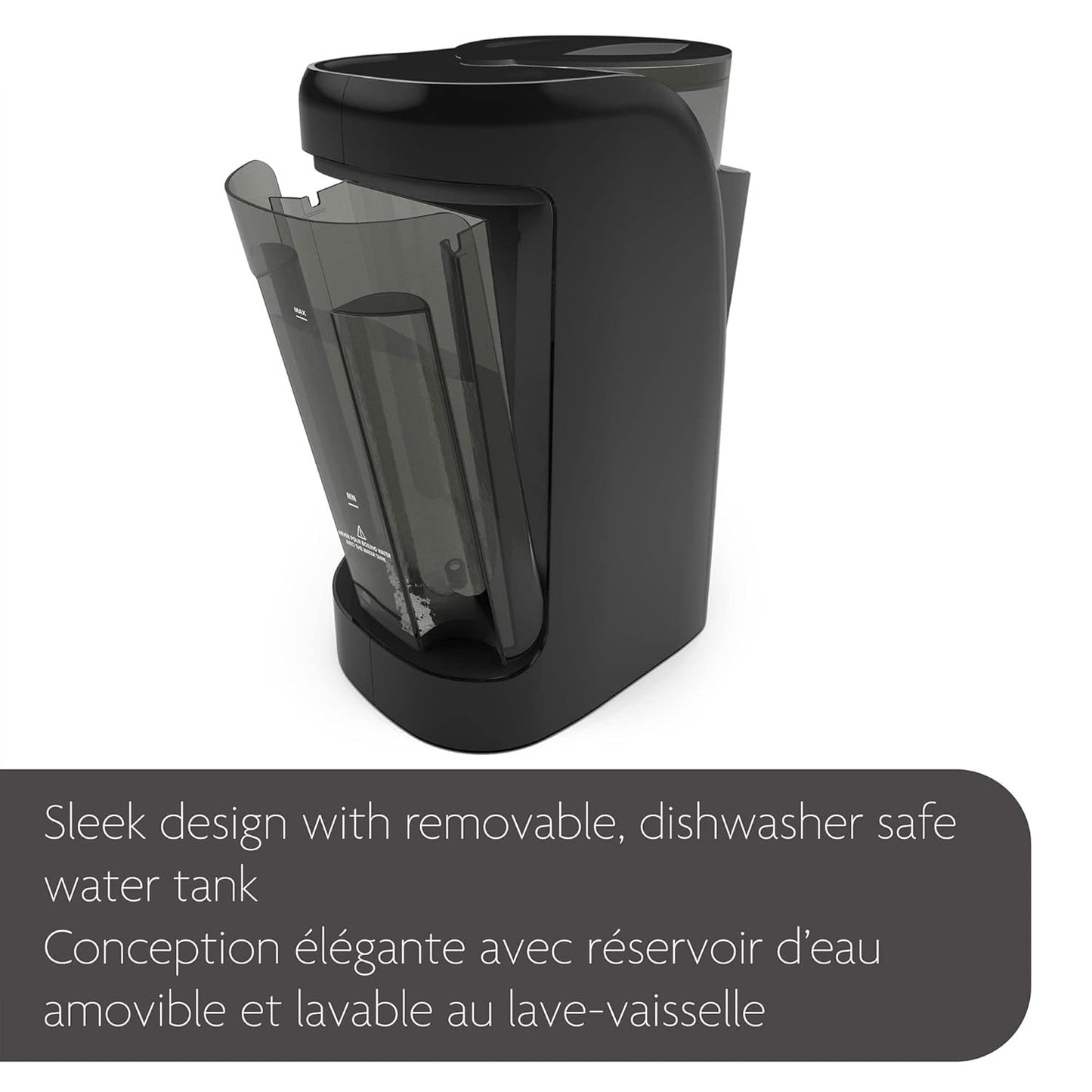 Baby Brezza Formula Pro Advanced WiFi Formula Dispenser - Automatically Mix a Warm Formula Bottle from Your Phone Instantly – Easily Make Bottle with Automatic Powder Blending Machine, Black