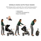 Neobreez THETA Auto Fold Self Stand Travel Baby Toddler Stroller, Compact Pushchair,Waterproof UPF 50+ Canopy,Gift &Cotton Bag,Phone Holder,Toy Strap,Reflective Stickers,0-4yrs,22kg.
