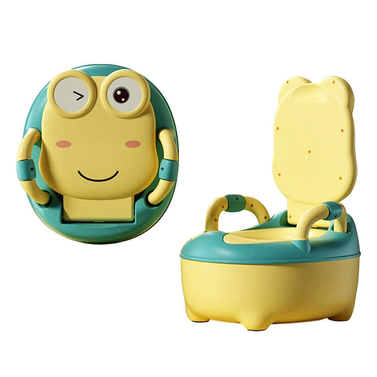 RABIT Baby Potty Training Seat – Lightweight Toddler Potty Chair in Mixed Colours - Adenzo Comfies