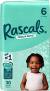 Rascals Premium Baby Diapers - Comfortable & Leak - Proof Newborn Diaper for Babies 3 - 5 kg - Soft & Gentle Diapers Size 1 - Pack of 54 Count - Adenzo Comfies