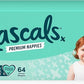Rascals Premium Baby Diapers - Comfortable & Leak-Proof Diaper for Babies - Soft & Gentle Diapers Size 1 to size 7 - Jumbo Box