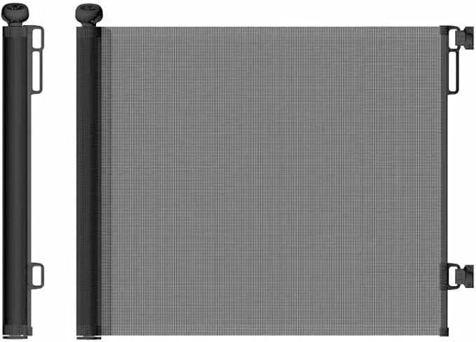 Retractable Baby Safety Gate| Roll - Up Stair & Door Gate for Babies, Dogs & Pets | ‎135 x 135 x 86 cm - Adenzo Comfies