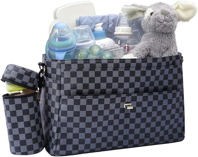 Ryco Monique Baby Nursery Diaper Bag – Large Capacity Tote with Changing Mat, Piece of 1 - Adenzo Comfies