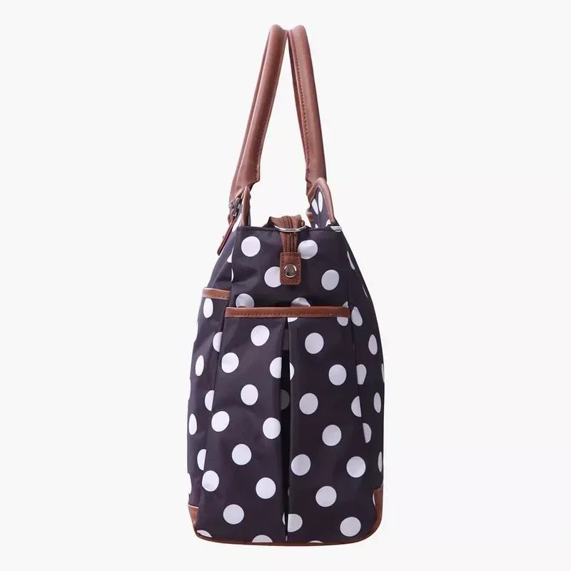 Ryco Printed Baby Nursing Diaper Bag – Multi - Function Tote with Changing Mat, Piece of 1 - Adenzo Comfies