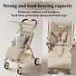 Baby Stroller Foldable Travel Umbrella Cart Lightweight & Compact Reclining Pocket Stroller with Canopy for Babies