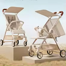 Baby Stroller Foldable Travel Umbrella Cart Lightweight & Compact Reclining Pocket Stroller with Canopy for Babies