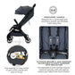 Neobreez DECA Lightweight Cabin - Approved Baby Stroller – One - Hand Fold, UPF 50+ Waterproof Canopy, Travel - Friendly Compact Pushchair (0–4 Years, up to 22kg) - Adenzo Comfies
