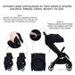 Neobreez  Lightweight Cabin Stroller, 0-4 Years, 22kg Capacity, Lie-Flat, Compact Fold, Hand Luggage, Large Basket, Gift Bag with Phone & Toy Holder, Reflective sticker, UV/Waterproof, Ventilated.