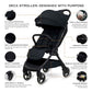 Neobreez  Lightweight Cabin Stroller, 0-4 Years, 22kg Capacity, Lie-Flat, Compact Fold, Hand Luggage, Large Basket, Gift Bag with Phone & Toy Holder, Reflective sticker, UV/Waterproof, Ventilated.