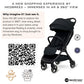 Neobreez  Lightweight Cabin Stroller, 0-4 Years, 22kg Capacity, Lie-Flat, Compact Fold, Hand Luggage, Large Basket, Gift Bag with Phone & Toy Holder, Reflective sticker, UV/Waterproof, Ventilated.