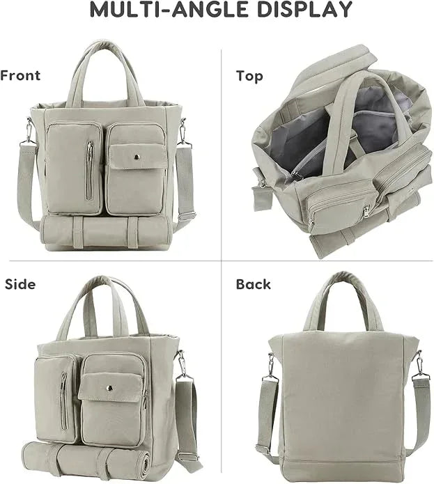 MOMIGO Diaper Bag Tote - Nappy Changing Bags Multifunction Travel Camping Picnic Tote Bag - Adenzo Comfies