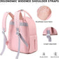 SONARIN HANGJIA Multifunctional Lightweight Baby Changing Backpack, Changing Bag, Large Capacity, Waterproof Baby Bag, Changing Bag, Backpack, Travel Bag with Dummy Bag for Mum and Dad - Adenzo Comfies