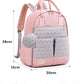 SONARIN HANGJIA Multifunctional Lightweight Baby Changing Backpack, Changing Bag, Large Capacity, Waterproof Baby Bag, Changing Bag, Backpack, Travel Bag with Dummy Bag for Mum and Dad - Adenzo Comfies