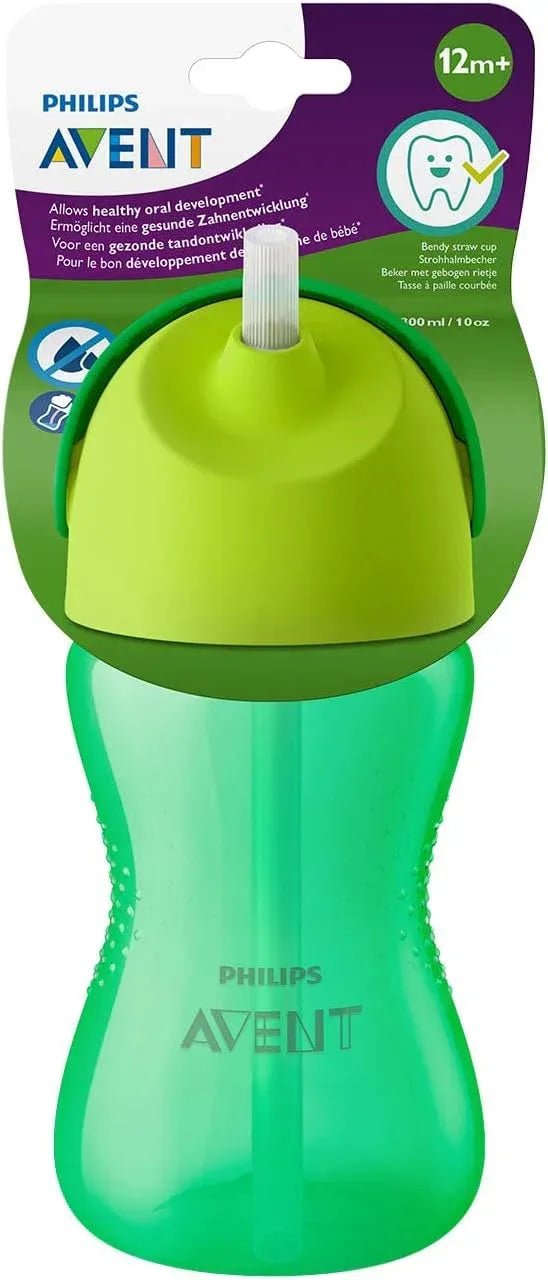 Click to see full view Philips Avent Sippy Cup for Toddlers & Babies, 300ml/10oz, BPA Free, Green (Model SCF798/01) - Adenzo Comfies