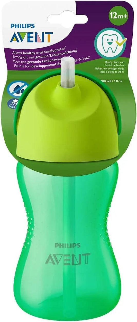Click to see full view Philips Avent Sippy Cup for Toddlers & Babies, 300ml/10oz, BPA Free, Green (Model SCF798/01) - Adenzo Comfies