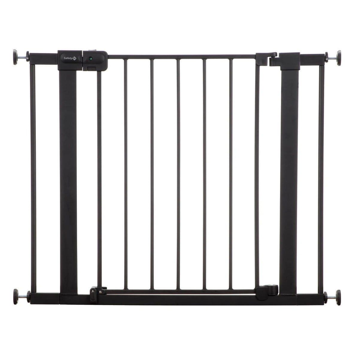 Safety Gate for stairs, adjustable , made of steel -Black. - Adenzo Comfies