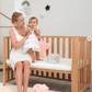 Moob Wooden Baby Crib (609 5-in-1 – Convertible Bed, Playpen - Adenzo Comfies