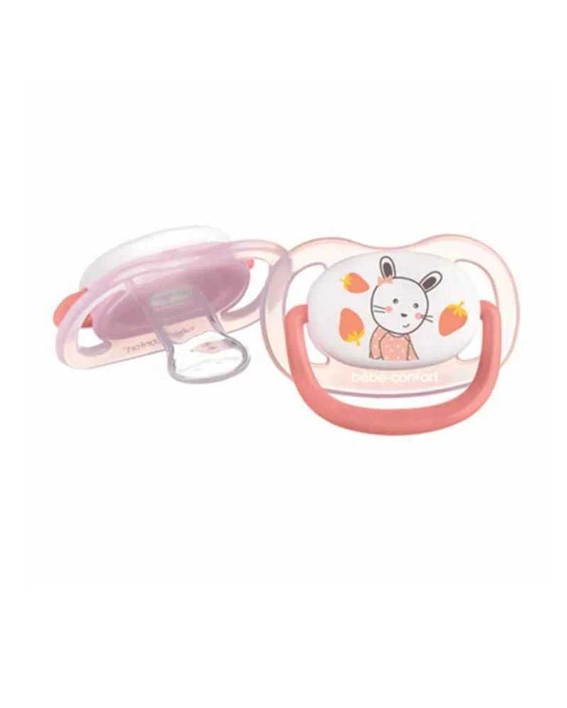 Bébé Confort Physio Air Pacifiers – Pink, 6-18months , 2 Pack - Adenzo Comfies