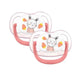 Bébé Confort Physio Air Pacifiers – Pink, 6-18months , 2 Pack - Adenzo Comfies