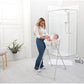 Shnuggle New Foldable Baby Bath Tub Stand | Collapsible Lightweight Easy Store Bath Stand | ideal for Newborn 0 - 6 Months - Adenzo Comfies