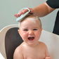Shnuggle Baby Bath Brush Soft Silicone Scalp Massager – Grey - Adenzo Comfies