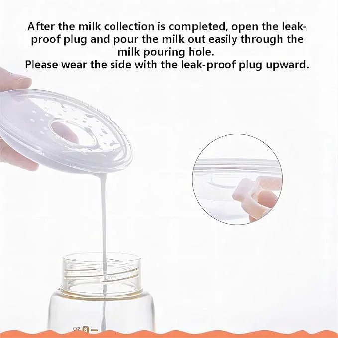 Silicone Breast Milk Collector, Breast Pad Nursing Cups, Leakproof Milk Savers for Breastfeeding, Soft Shell for Nipple Pain, Reusable, Safe, Easy to Carry(2Pack) - Adenzo Comfies