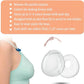 Silicone Breast Milk Collector, Breast Pad Nursing Cups, Leakproof Milk Savers for Breastfeeding, Soft Shell for Nipple Pain, Reusable, Safe, Easy to Carry(2Pack) - Adenzo Comfies