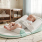 Baby Sleep Positioner Pillow – Anti-Roll Newborn Lounger with Head Support, Breathable Soft Cushion for Infant Sleeping, Portable Baby Nest Bed (0–12 Months). - Adenzo Comfies