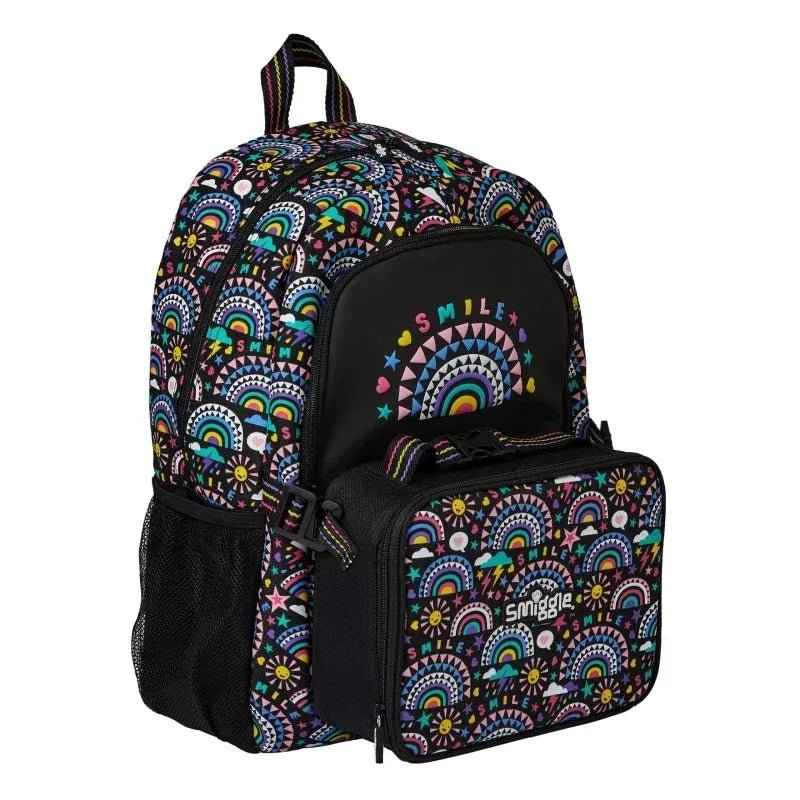 Smiggle Kids Backpack Set for School and Travel – Durable Lightweight School Bag Set with Lunch Bag and Pencil Case - Adenzo Comfies