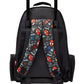 Smiggle Black Spider - Man Kids Suitcase Backpack Trolley Bag with Light - Up Wheels – Rolling School Bag - Adenzo Comfies