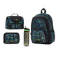 Smiggle Waterproof 4 - Piece School Bag Set for Primary Kids | Backpack with Pencil box, Lunchbox, and Water Bottle | 18inch - Adenzo Comfies