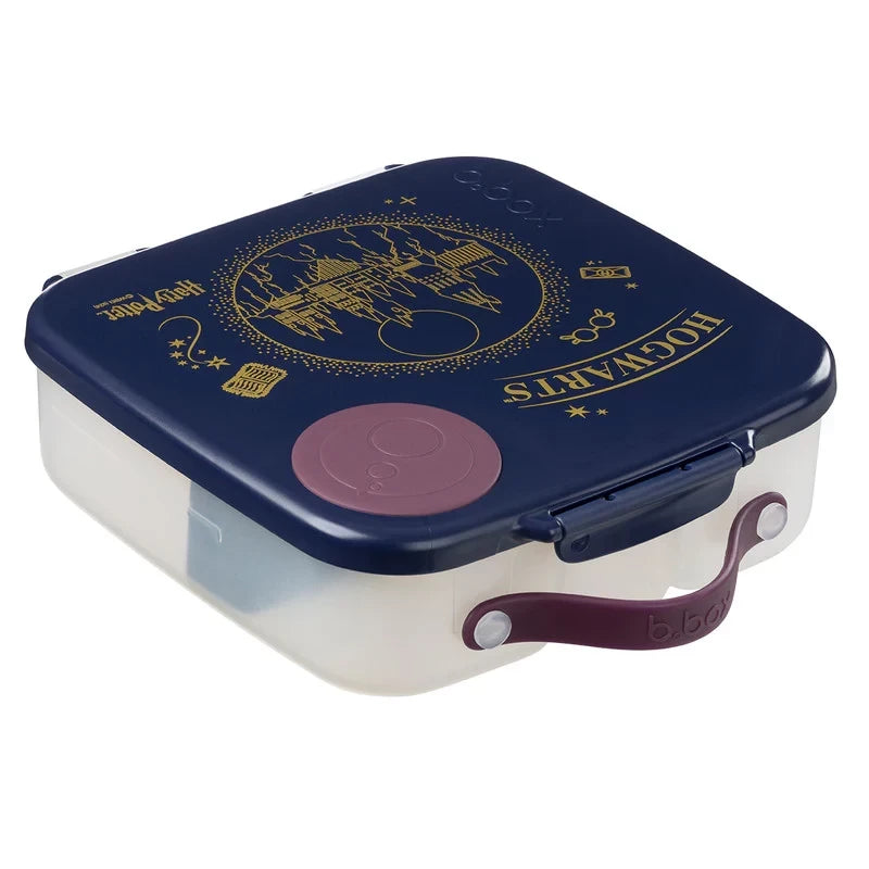 B.Box Harry Potter Lunchbox | Leakproof Lunch Box for Kids, Adjustable Compartments & Easy-Grip Handle, Available in Mini, Large, and Snackbox Size
