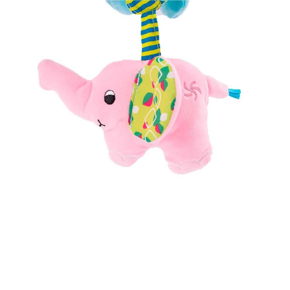 Koty Baby Stroller Toys: Spiral Activity Toy for Car Seat, Crib, Bed - Hanging Rabbit Rattle for Babies 0-6 Months - Adenzo Comfies