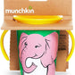 Munchkin Miracle 360° WildLove Trainer Cup| 6 oz/177 ml |Spill-Proof| BPA-Free Toddler Cup with 360° Drinking Edge - Eco-Friendly Packaging |Elephant