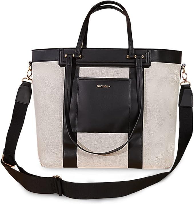 Sunveno La Mode Premium Baby Diaper Bag – Stylish Black Nursery Backpack Tote, Size M, Piece of 1 - Adenzo Comfies