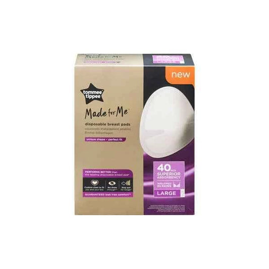 Tommee Tippee Made For Me Breast Pads X40 Large - Adenzo Comfies