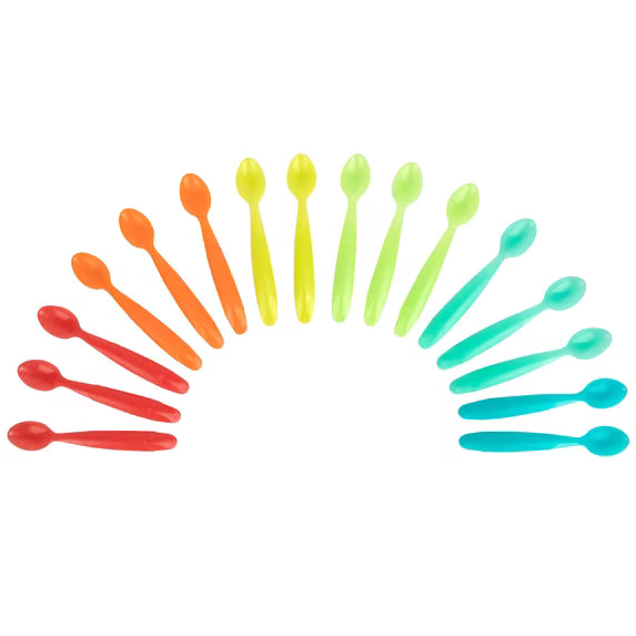 Tomy The First Years Take & Toss Infant Spoons – 16 Pack (4m+)