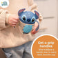 The First Years Disney Lilo & Stitch Weighted Straw Cup - Spill Proof Toddler Straw Cups with Flip Top Cover - Transition Sippy Cup - Toddler Feeding Supplies - 7 Oz - Ages 6 Months and Up - Adenzo Comfies