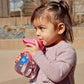 The First Years Disney Minnie Mouse Sip & See Kids Water Bottle - Water Bottle for Toddlers - Spill Proof Toddler Cup - 12 Oz - Adenzo Comfies