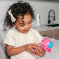 The First Years Disney Minnie Mouse Sip & See Kids Water Bottle - Water Bottle for Toddlers - Spill Proof Toddler Cup - 12 Oz - Adenzo Comfies
