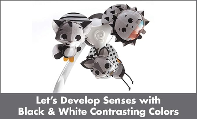 Tiny Love Take Along Mobile, Magical Tales, Black/White