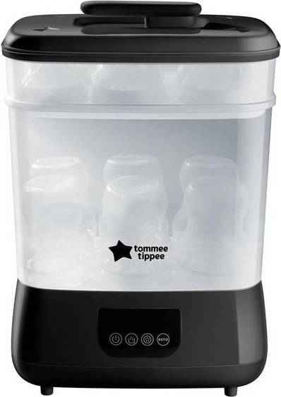 Tommee Tippee Electric Steam Steriliser and Dryer for Baby Bottles and Accessories, Kills Viruses - Adenzo Comfies