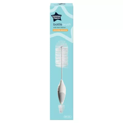 Tommee Tippee Essentials Bottle and Teat Brush, Extra Wide with Nylon Bristles