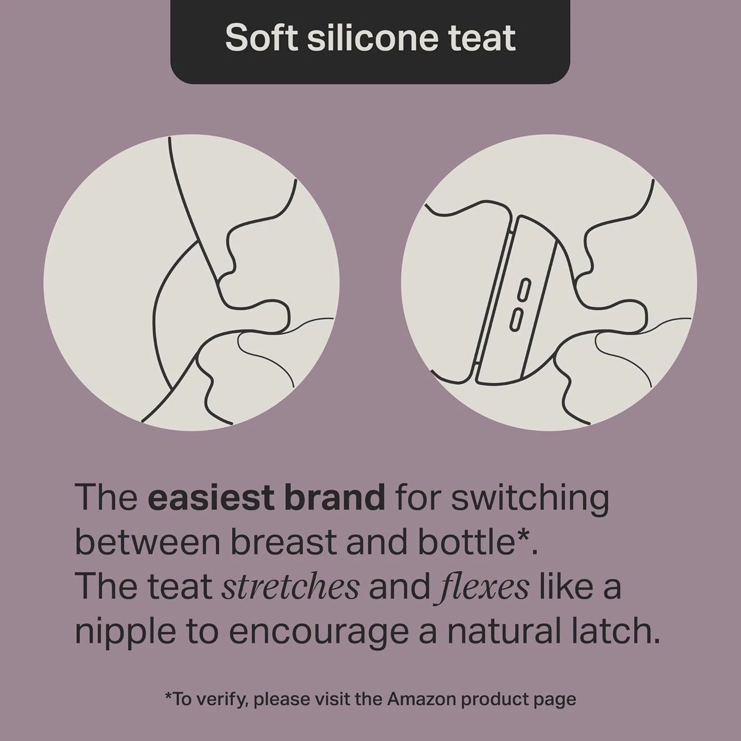 Tommee Tippee Natural Start™ Glass Newborn Starter Set – 150ml & 250ml Anti‑Colic Baby Bottles, 0–6 Months